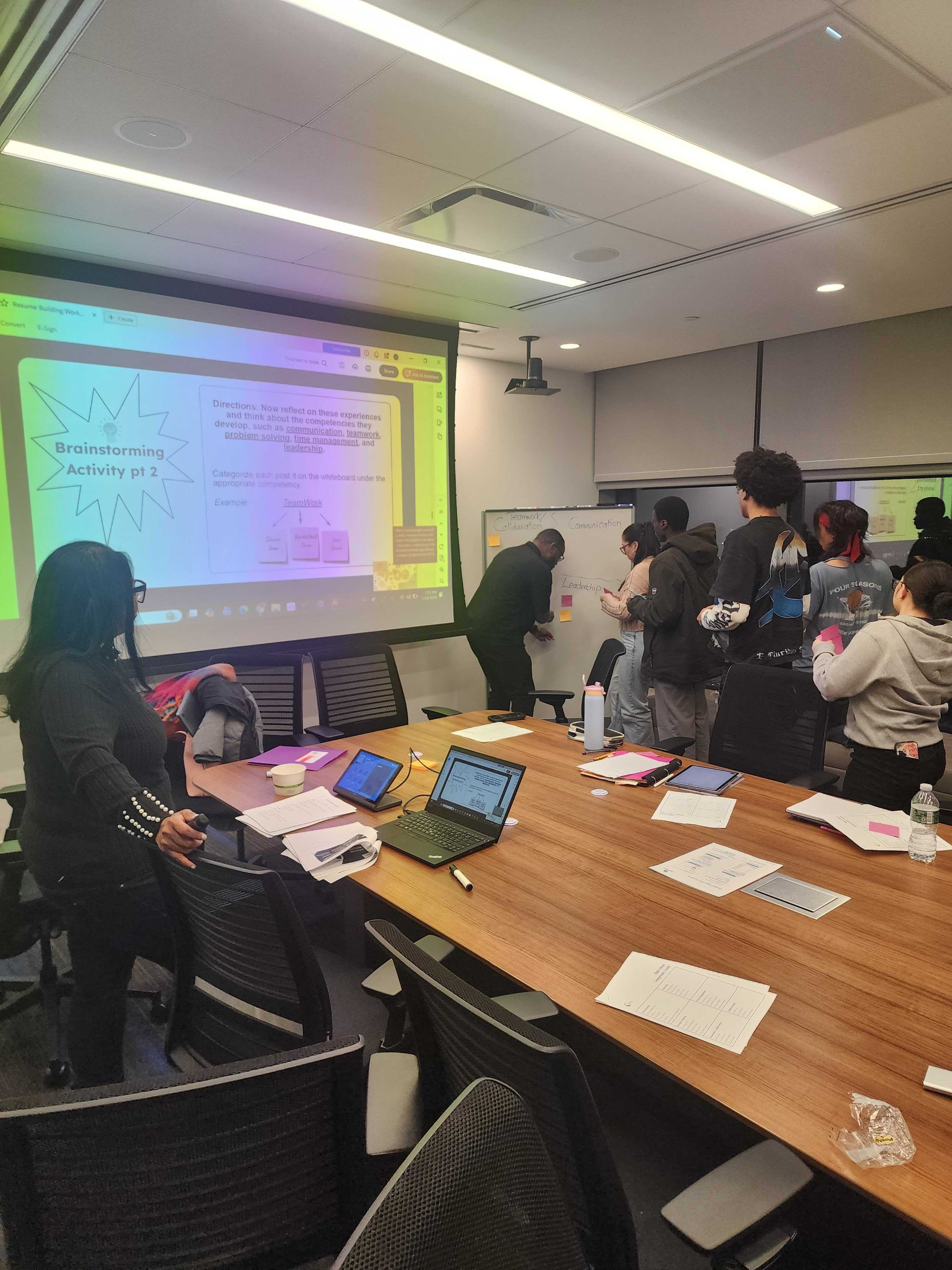 Workshop brainstorming activity